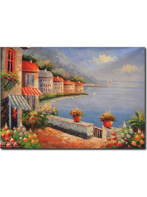 La Vita E Bella Bir Yaz Günü Yağlı Boya Tablo RT-1020