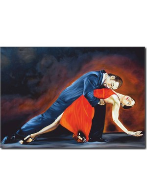 La Vita E Bella Dans Eden Çift Yağlı Boya Tablo RT-1034