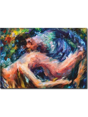 La Vita E Bella Dans Eden Çift Yağlı Boya Tablo RT-1036