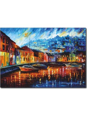 La Vita E Bella Modern Yağlı Boya Duvar Tablosu RT-1065