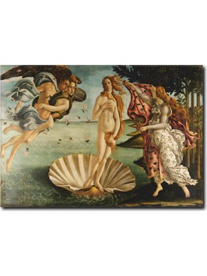 La Vita E Bella Venüs'ün Doğuşu Kanvas Tablo RT-1084