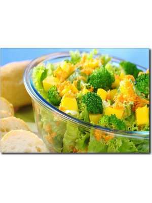 La Vita E Bella Dört Mevsim Salata Temalı Kanvas Tablo SM-1001