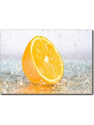 La Vita E Bella Sulu Limon Temalı Kanvas Tablo SM-1030