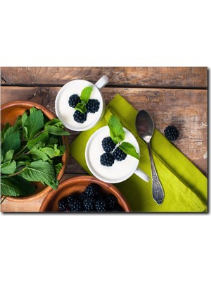 La Vita E Bella Limonlu İçecek Temalı Kanvas Tablo SM-1033