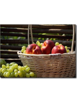 La Vita E Bella Çilekli Kahvaltı Kanvas Tablo SM-1070