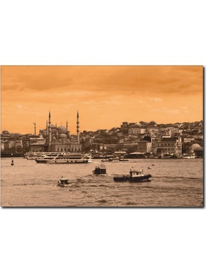 La Vita E Bella Dekoratif İstanbul Kanvas Tablo ST-1013