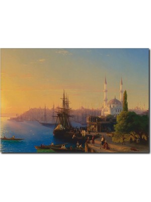 La Vita E Bella Eski İstanbul Manzara Tablosu ST-1017