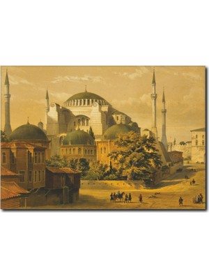 La Vita E Bella Osmanlı Dönemi İstanbul Kanvas Tablo ST-1021