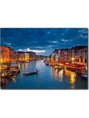 La Vita E Bella Venedik Temalı Kanvas Tablo TY-1027