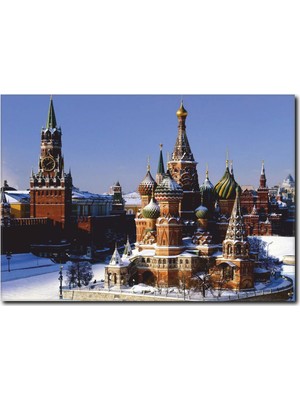 La Vita E Bella Moskova Kızıl Meydan Kanvas Tablo TY-1043