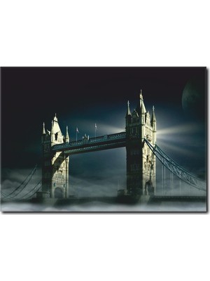 La Vita E Bella Londra Köprüsü Temalı Kanvas Tablo TY-1044