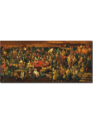 La Vita E Bella Dünya Liderleri Kanvas Tablo UN-1001