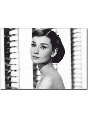 La Vita E Bella Audrey Hepburn Kanvas Tablo UN-1013