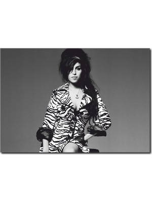 La Vita E Bella Amy Winehouse Kanvas Tablo UN-1026