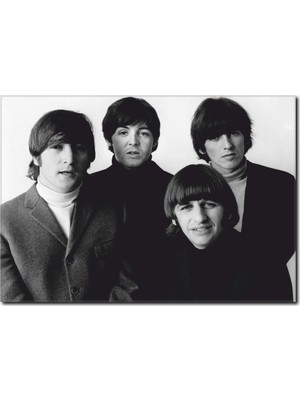 La Vita E Bella The Beatles Kanvas Tablo UN-1031