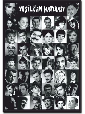 La Vita E Bella Yeşilçam Hatırası Temalı Kanvas Tablo UN-1040