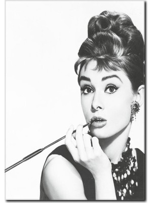 La Vita E Bella Audrey Hepburn Kanvas Tablo UN-1067