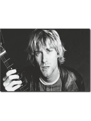 La Vita E Bella Kurt Cobain Kanvas Tablo UN-1072