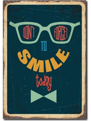 La Vita E Bella Gülümsemeyi Unutma Kanvas Tablo VR-1013