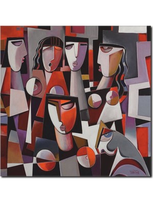 La Vita E Bella Modern Soyut Tablo SY-1024