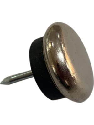 Dizaynaks Metal Kayar Çivili Sandalye Masa ve Koltuk Zemin Koruyucu 4 Adet 19 mm