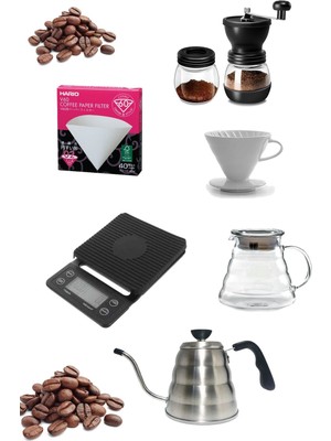 BLACK GOAT Dripper Full Starter Set - Full Drip Başlangıç Seti - 1