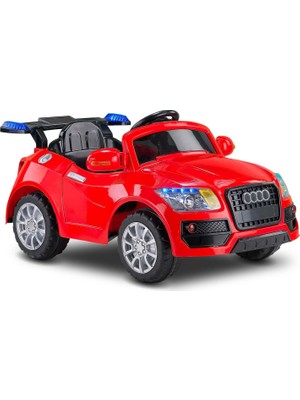 Babyhope Baby Hope Akülü Araba 12 V Güç Kapasitesi 30 kg Tek Kişilik Yarış Arabası Kırmızı Renkli