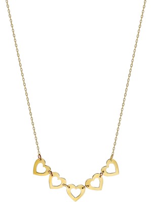 Glorria Altın Kalp Kolye