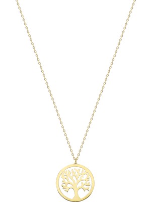 Glorria Altın Hayat Ağacı Kolye