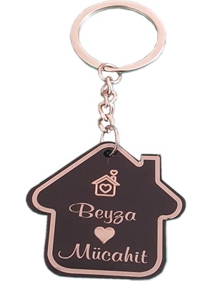Sanat Hediyelik İsme Özel Pleksi Anahtarlık