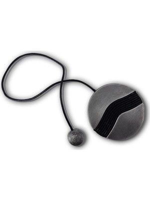 Alesta Home Metal Yuvarlak Mıknatıslı Perde Tutucu Magnet 10x48cm - Gri, 100 cm
