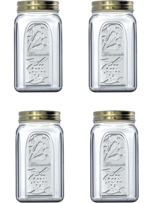 Paşabahçe 80398 Homemade Kavanoz 3 Litre - 4 Adet