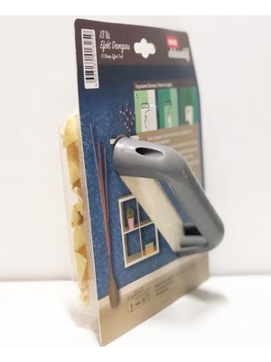 Dekor 1341 Deri Efekt Baskı Desen Damgası 22 x 22 cm