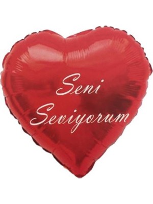 Öfn Aksesuar Öfn Seni Seviyorum Kalp Balon 18"inc