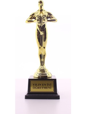 Deco Elit Yılın En Iyi Öğretmeni Oscarı Ödülü Hediye Büyük Boy
