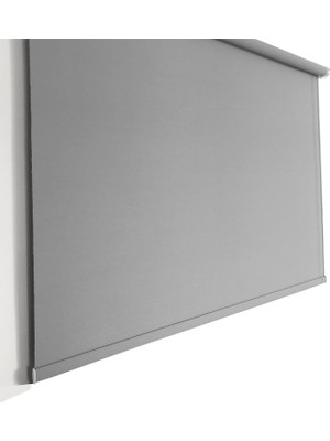 Brillant Stor Perde Açık Gri Kalın Kumaş 120 x 270 cm Perde