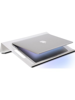 VOLL BLUME M1 Notebook Standı M1 Beyaz Laptop Altlığı Sehpası - Ofis İçin Beyaz