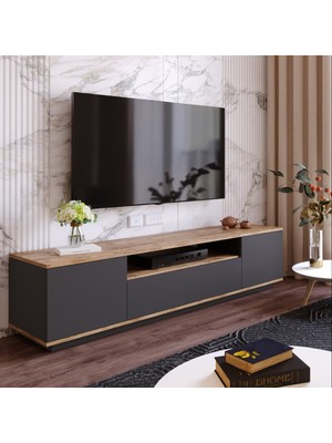 Robin Home Loft Tv Ünitesi Televizyon Sehpası Tv Sehpası Lf7-Aa