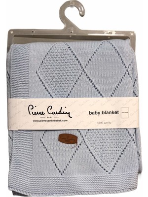 Pierre Cardin Triko Battaniye Erkek Bebek Mavi