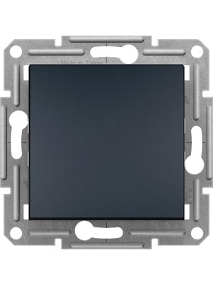 Schneider Electric EPH0100171 Asfora Plus Antrasit Anahtar Çerçevesiz