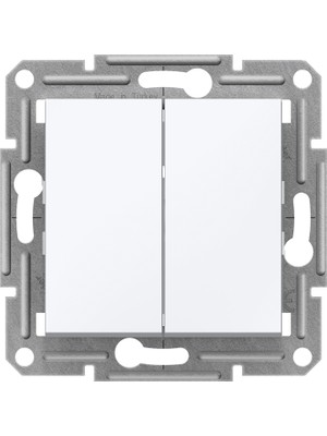 Schneider Electric Schneider Asfora - Komütatör, Çerçevesiz, Beyaz EPH0370121