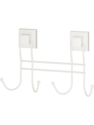 Tekno-tel Teknotel Delme Vida Matkap Yok! Easyfıx Yapıskanlı 4'lü Askılık Beyaz EF252