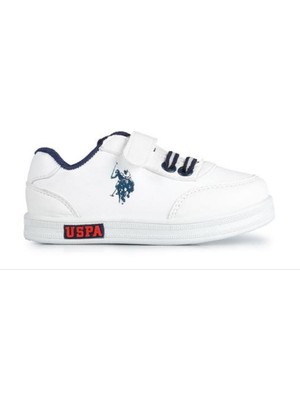U.S. Polo Assn. AS00005617 Cameron-Wt Çocuk İlk Adım Sneaker Spor Ayakkabı