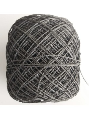 Angel Çanta Akssesuar Sarılmış Kağıt Ip Koyu Gri