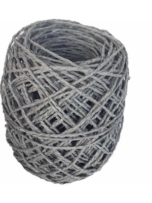 Angel Çanta Akssesuar Sarılmış Kağıt Ip Gri 50 gr