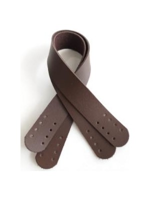 Angel Çanta Aksesuar Angel Çanta Koyu Kahve Suni Deri El Çanta Sapı Kadınlar İçin 35 cm Uzunlukta