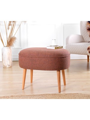 Lorence Home Timoon Puf  Kiremit