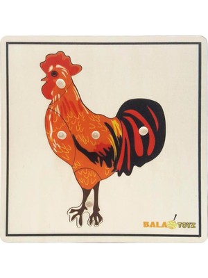 Balatoyz Montessori Horoz Puzzle