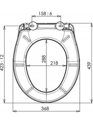 Luxwares 439X368 Haas Klozet Kapağı