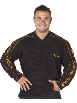 Big Sam Kışlık Oduncu Sweatshirt Havlu Dokulu Big Sam 4508